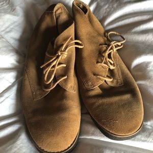 Vintage Leather Craft brand suede ankle boots